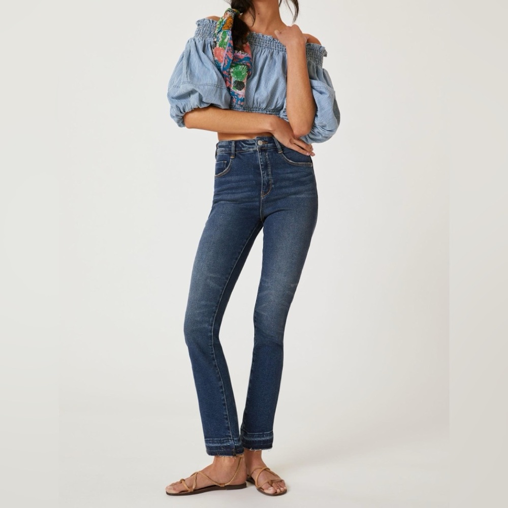 Anthropologie Pilcro The Cigarette Slim Straight Jeans size 27